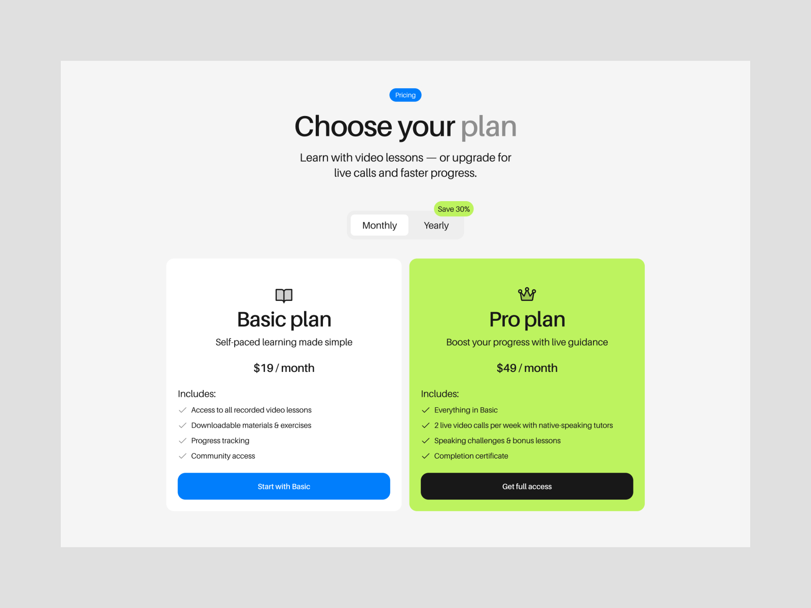 教育培训网站设计灵感，教育培训、落地页 Framer 网站模板详情图 3