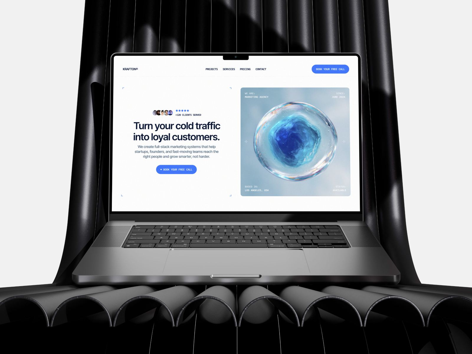 Krafton - Uncategorized design asset by framer