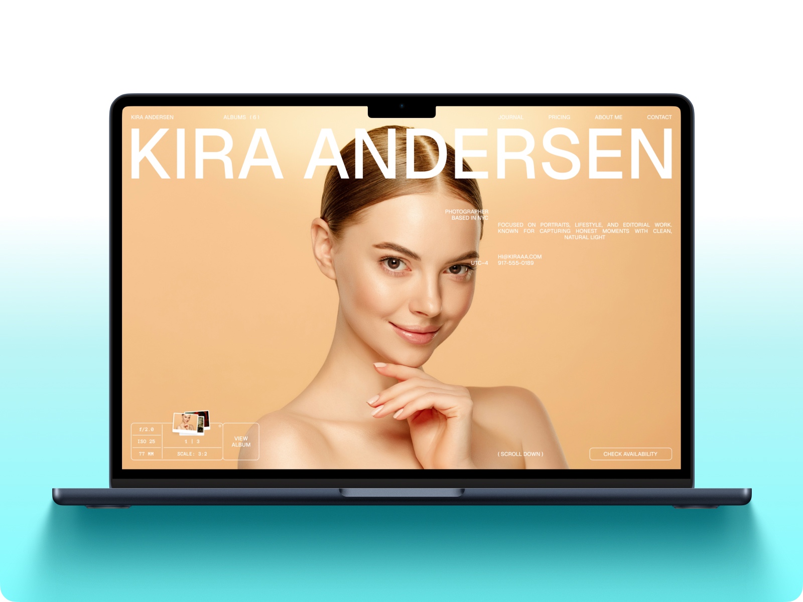 Lumos: Free Portfolio Website Template by ten™ — Framer Marketplace