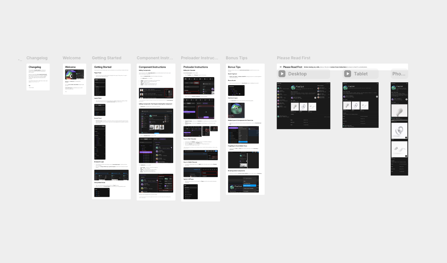 Template Instructions