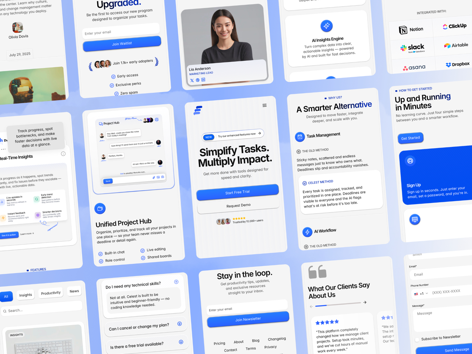 极简现代 SaaS 产品官网设计灵感，SaaS、设计工作室 Framer 网站模板详情图 4