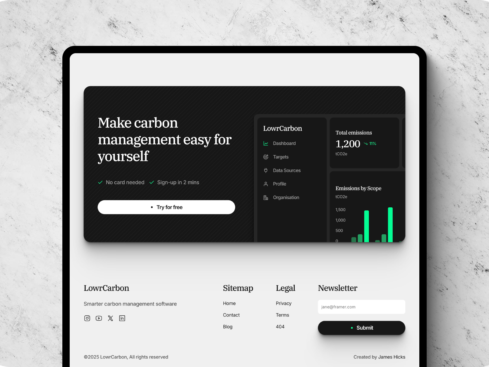 黑白极简现代 AI 产品官网设计灵感，人工智能、博客内容 Framer 网站模板详情图 4