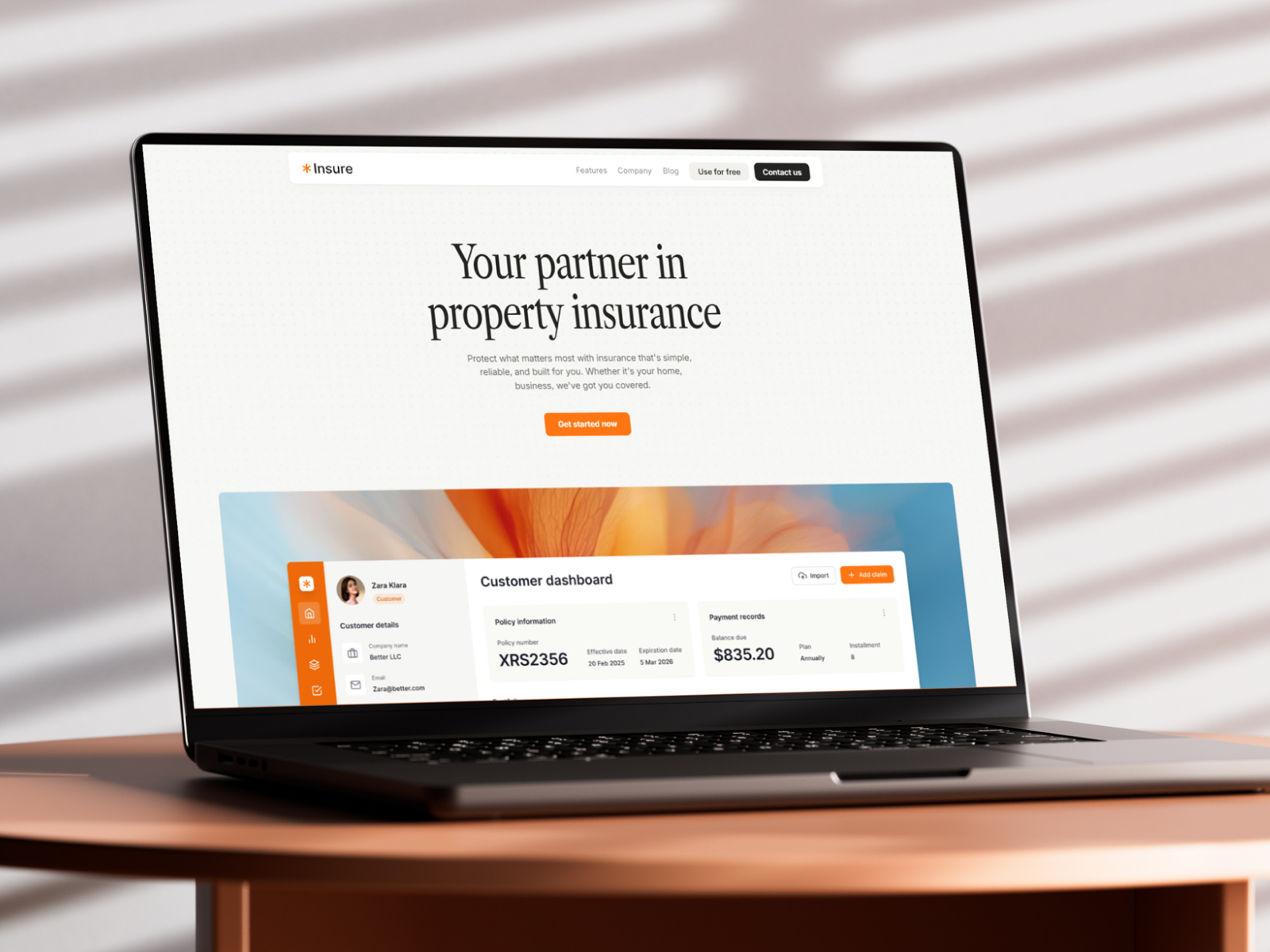 极简专业落地页设计案例，金融科技、SaaS Framer 网站模板封面图