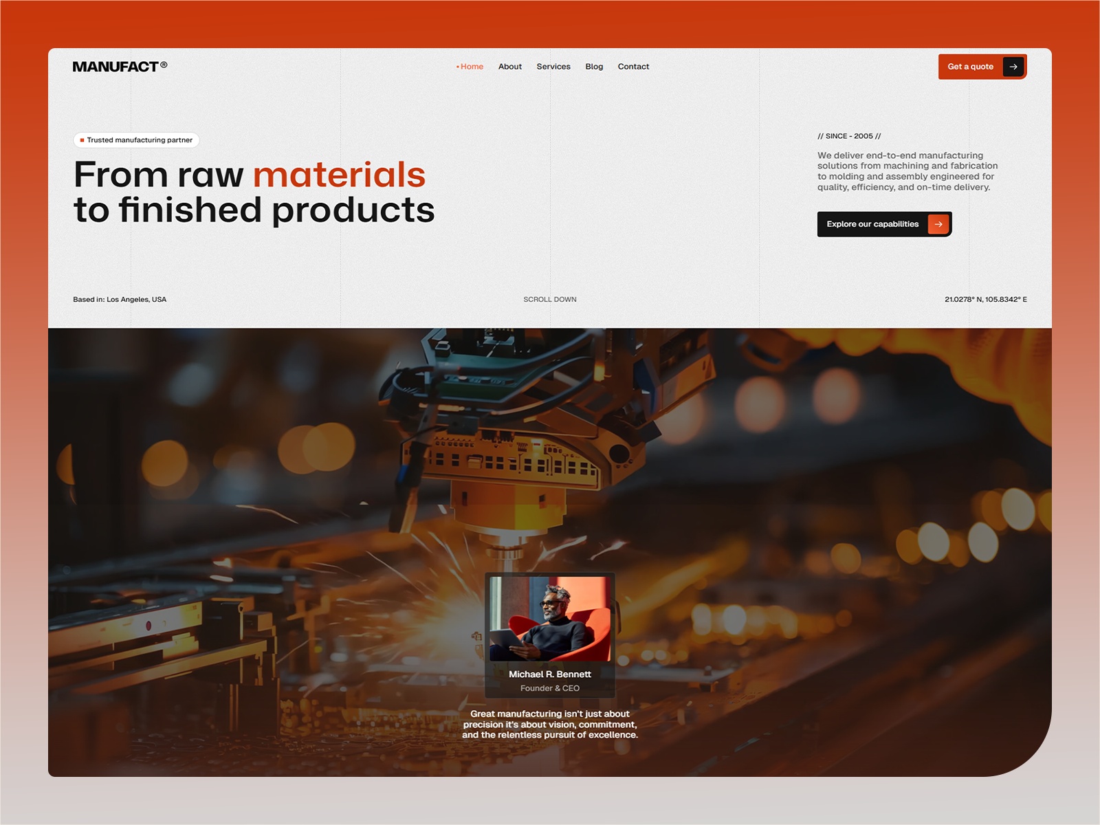 Manufact by Salim from Webestica