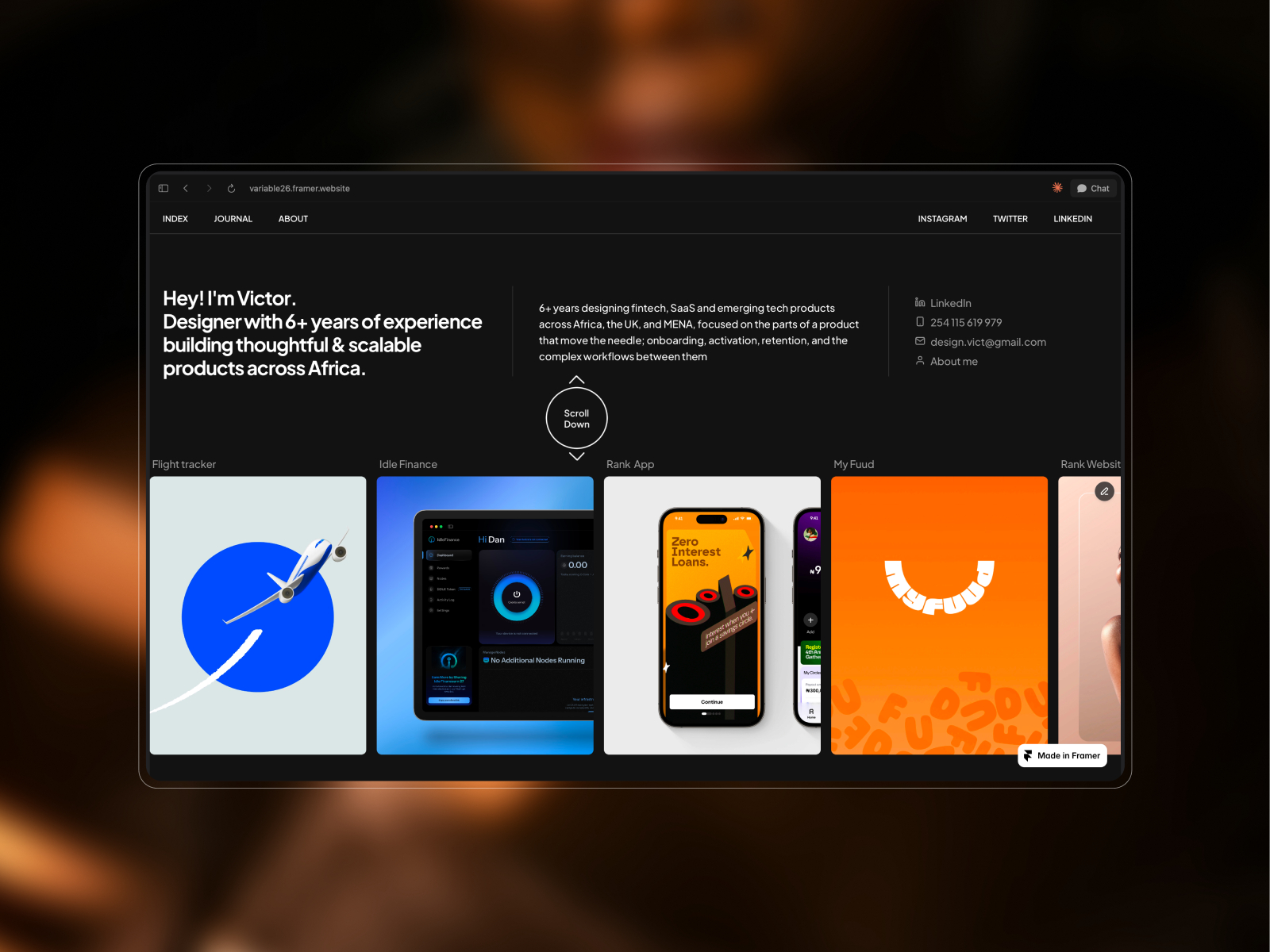 Variable 26 by Victor Adedini - Uncategorized design asset by framer