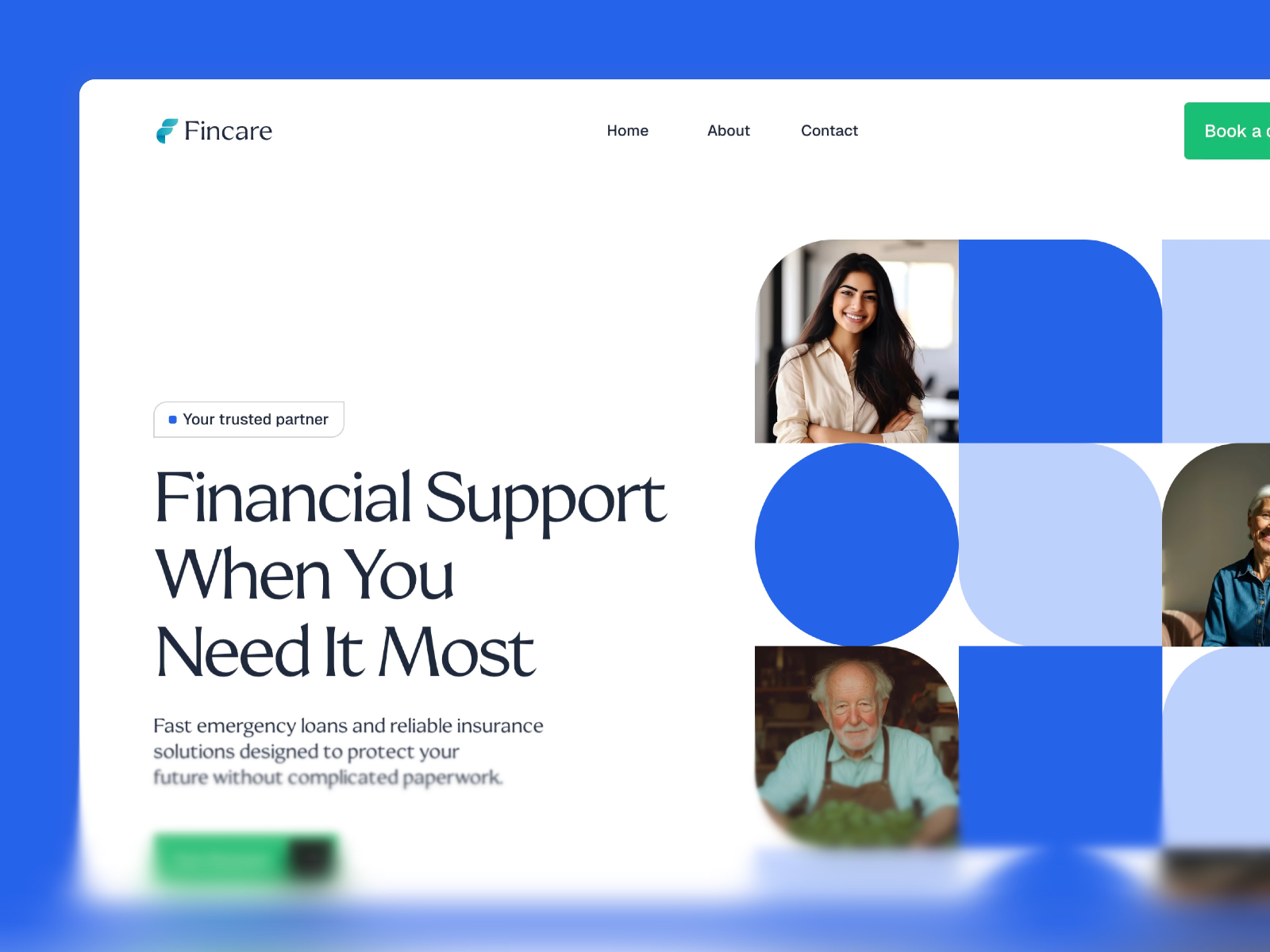 现代专业金融科技网站设计灵感，金融科技、企业官网 Framer 网站模板封面图