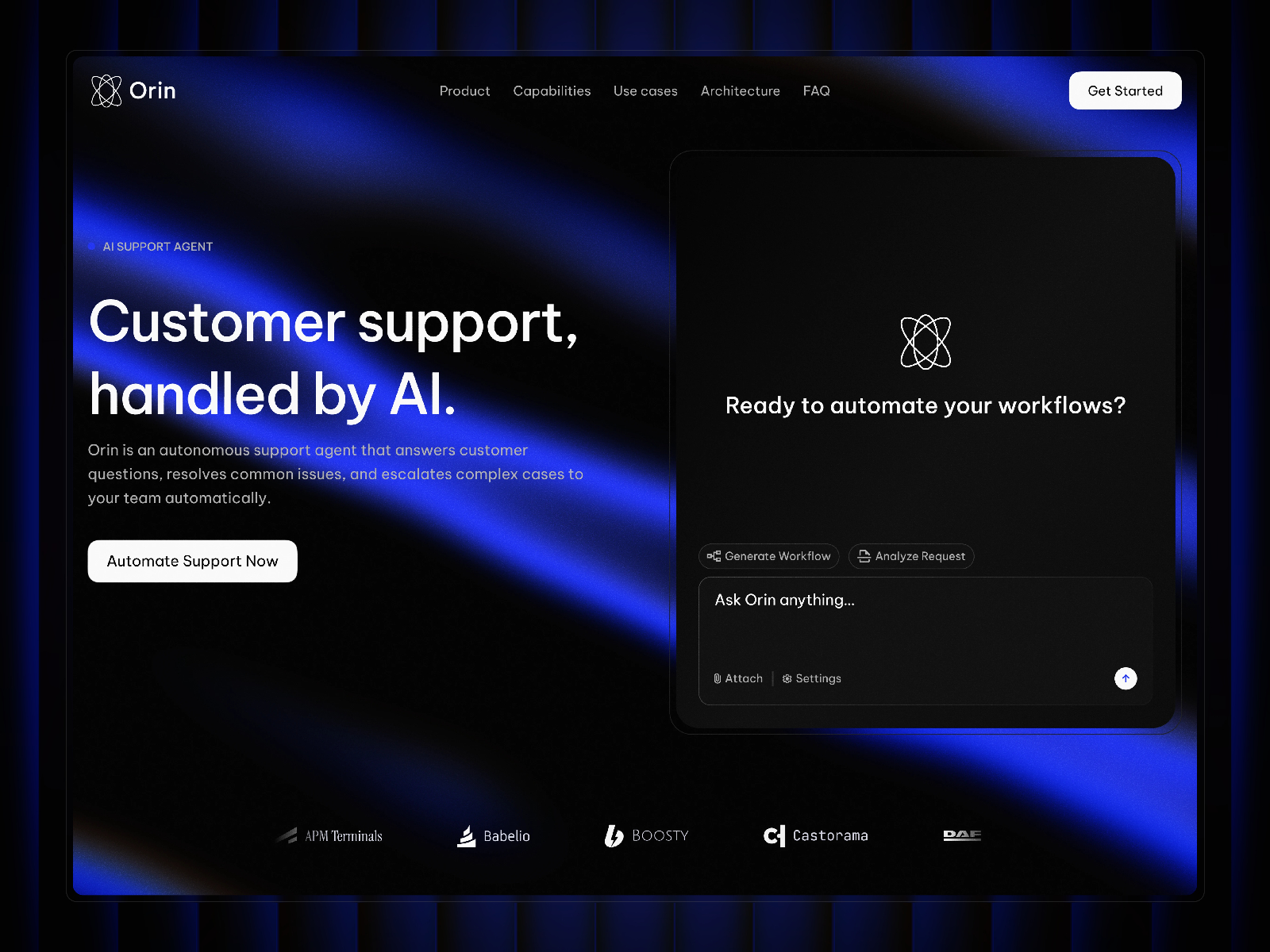 高级暗黑极简 SaaS 产品官网设计灵感，SaaS、设计工作室 Framer 网站模板封面图