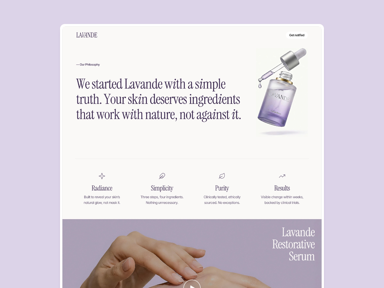 极简现代医疗健康网站设计灵感，医疗健康、落地页 Framer 网站模板详情图 3