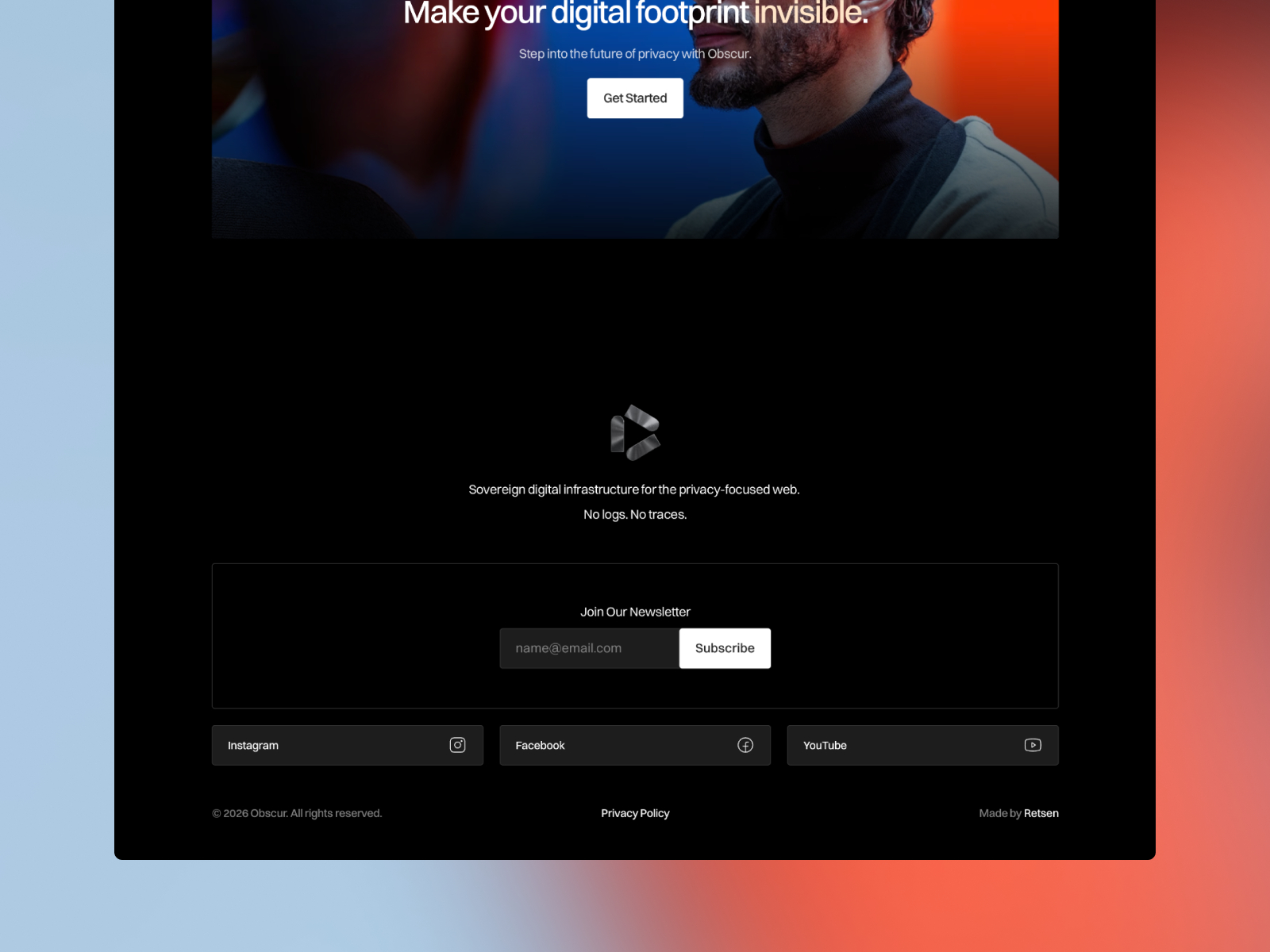 高级暗黑黑白极简 AI 产品官网设计灵感，人工智能、金融科技 Framer 网站模板详情图 4
