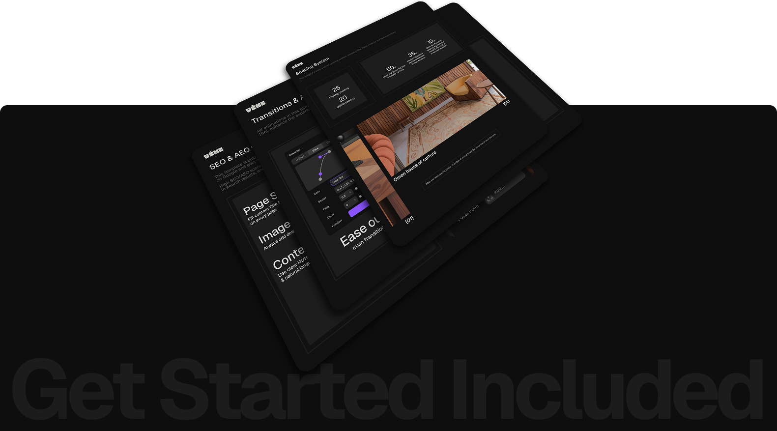 Getting started is included so your team isn’t lost and has all the information needed to begin personalizing and better understanding the template.