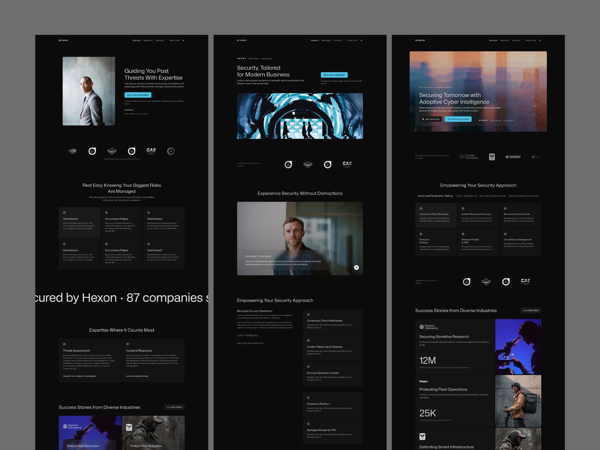 Homepage Variants