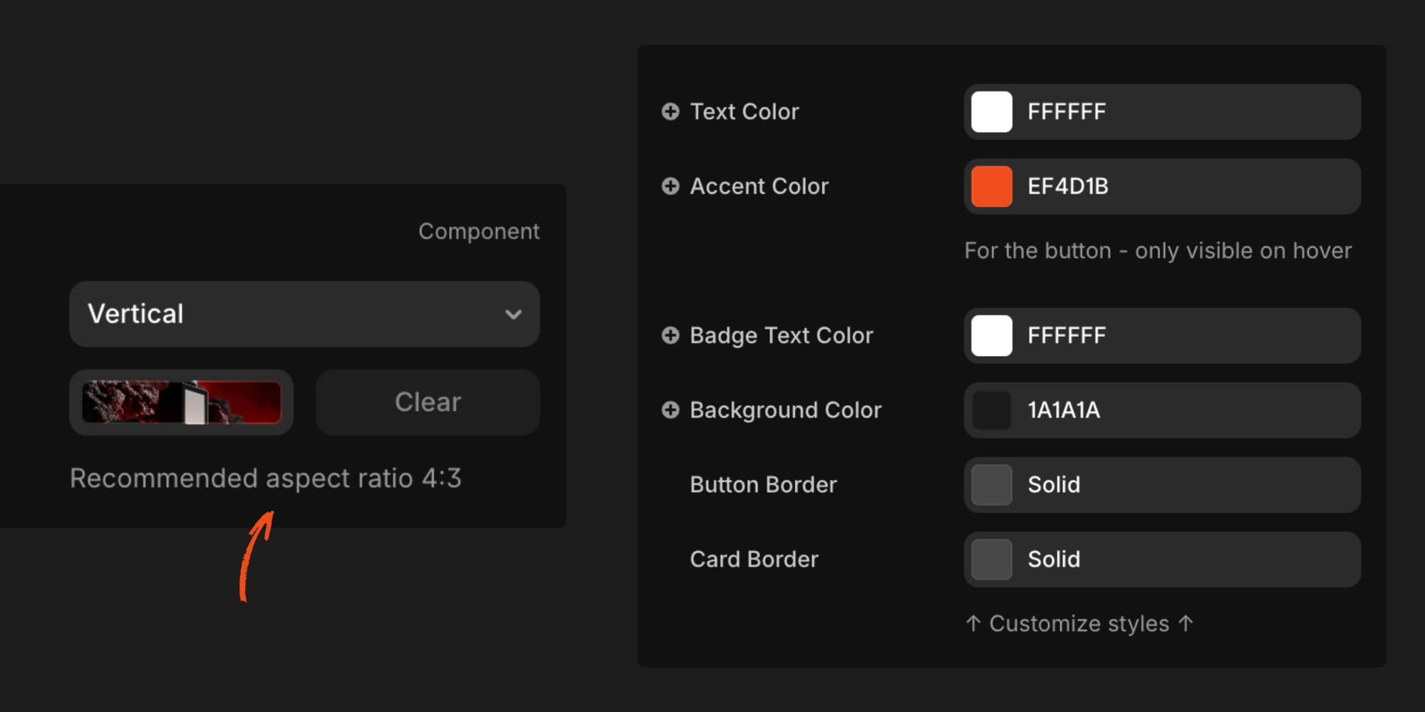 Example use of descriptions