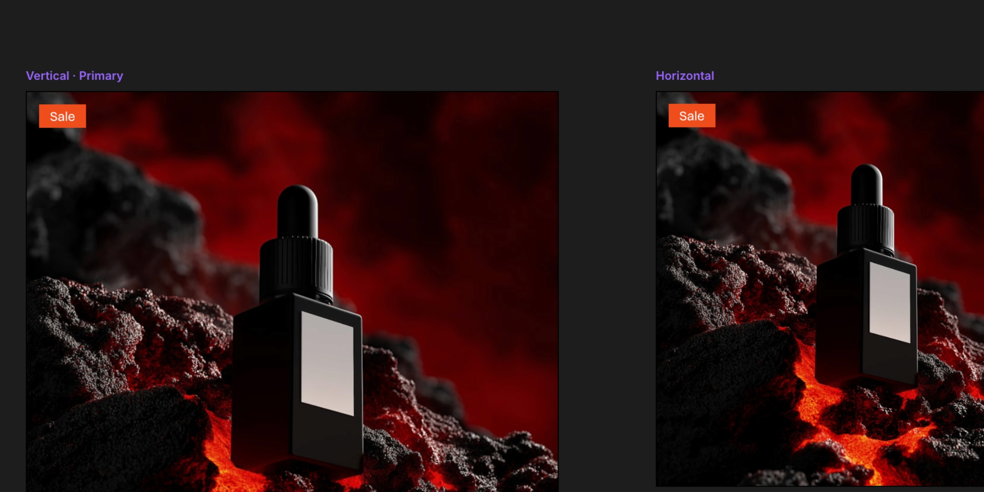 Example of naming variants by purpose