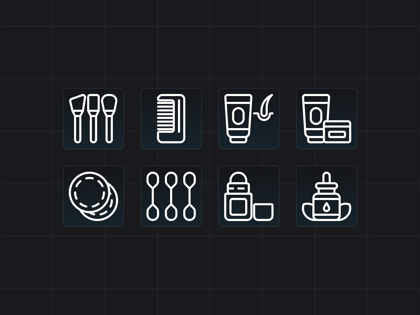 Cosmetic Icons: Free Vectors by hellorizkieko — Framer Marketplace