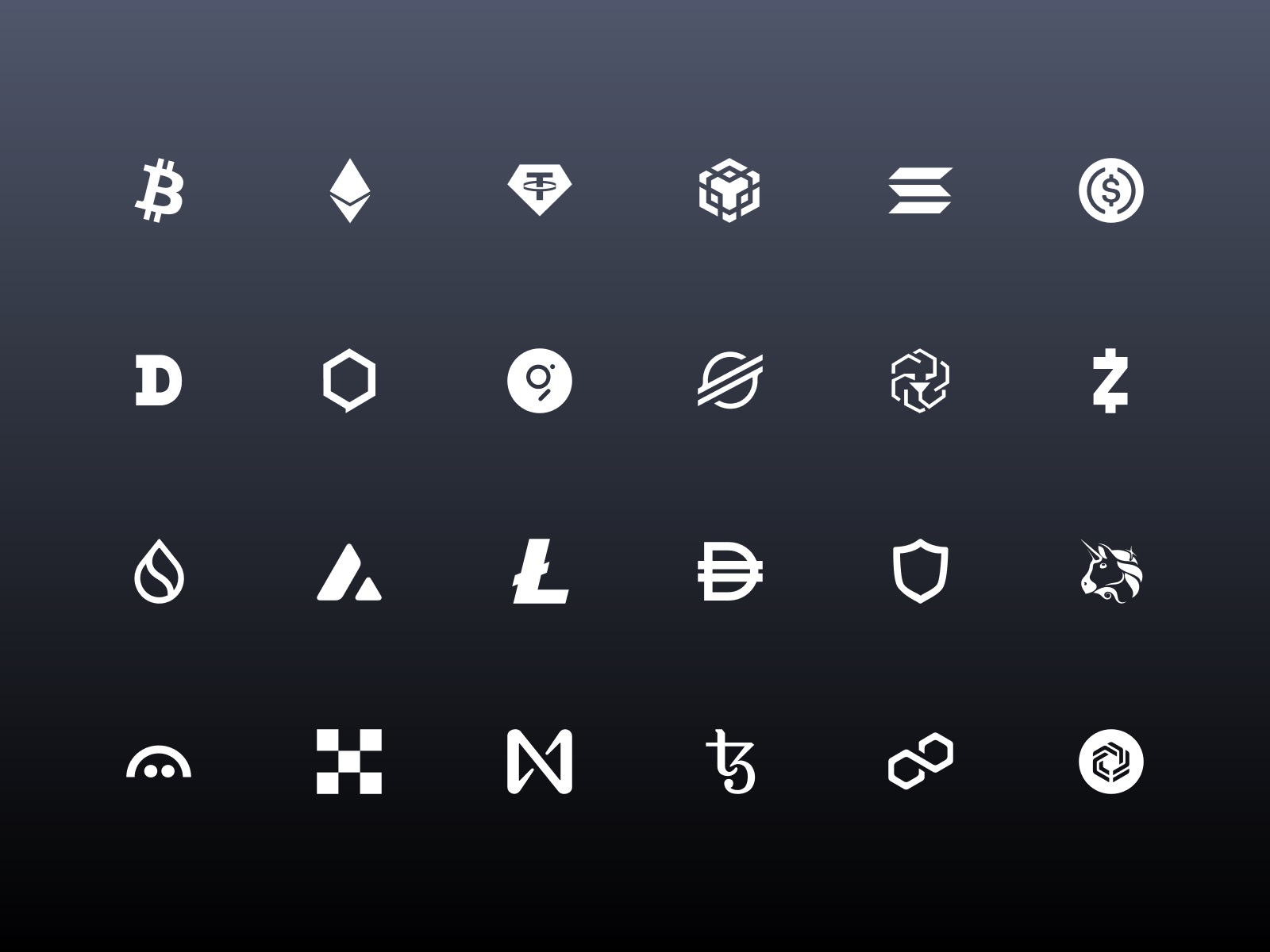 Web3 Icons: Free Vectors by Carolyn — Framer Marketplace